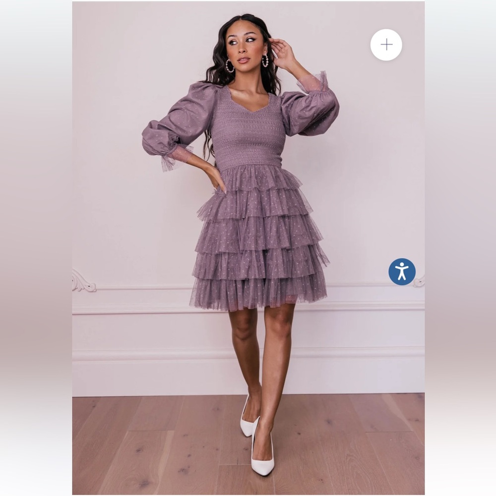 1X JessaKae Maisy Dress in Elderberry